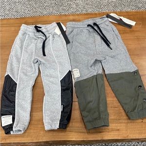 NWT Nununu boys sweatpants